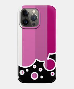 Lesbian Cases - Lesbian Pride Flag Falling Bubbles Silhouette on Black Phone Case TP1503 11 - Lesbian Flag Lesbian Pride Flag Falling Bubbles Silhouette on Black