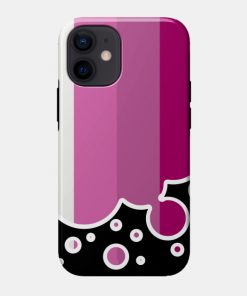 Lesbian Cases - Lesbian Pride Flag Falling Bubbles Silhouette on Black Phone Case TP1503 16 - Lesbian Flag Lesbian Pride Flag Falling Bubbles Silhouette on Black