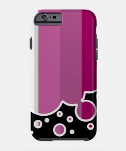 Lesbian Cases - Lesbian Pride Flag Falling Bubbles Silhouette on Black Phone Case TP1503 17 - Lesbian Flag Lesbian Pride Flag Falling Bubbles Silhouette on Black