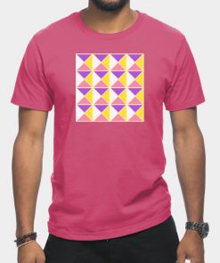 Sapphic Pride Triangle Pattern