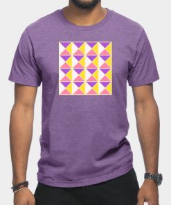 Sapphic Pride Triangle Pattern