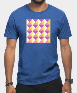 Sapphic Pride Triangle Pattern