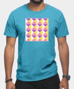 Sapphic Pride Triangle Pattern
