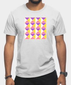 Sapphic Pride Triangle Pattern