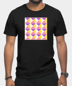 Sapphic Pride Triangle Pattern