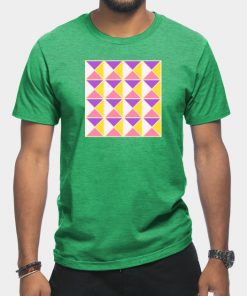 Sapphic Pride Triangle Pattern