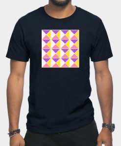 Sapphic Pride Triangle Pattern