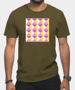 Sapphic Pride Triangle Pattern