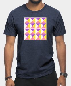 Sapphic Pride Triangle Pattern