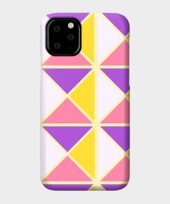Lesbian Cases - Sapphic Pride Triangle Pattern Phone Case TP1503 4 - Lesbian Flag Sapphic Pride Triangle Pattern