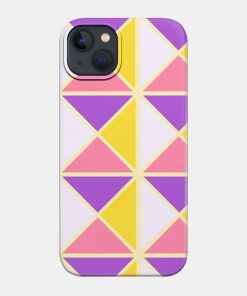 Lesbian Cases - Sapphic Pride Triangle Pattern Phone Case TP1503 9 - Lesbian Flag Sapphic Pride Triangle Pattern