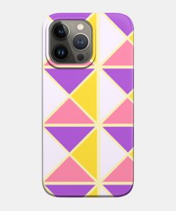 Lesbian Cases - Sapphic Pride Triangle Pattern Phone Case TP1503 11 - Lesbian Flag Sapphic Pride Triangle Pattern