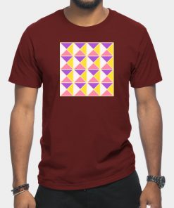 Sapphic Pride Triangle Pattern
