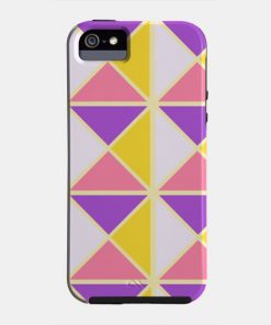 Lesbian Cases - Sapphic Pride Triangle Pattern Phone Case TP1503 15 - Lesbian Flag Sapphic Pride Triangle Pattern
