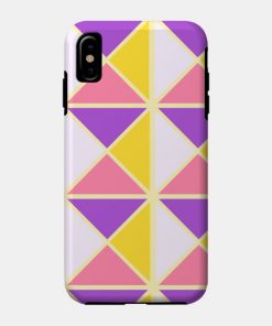 Lesbian Cases - Sapphic Pride Triangle Pattern Phone Case TP1503 18 - Lesbian Flag Sapphic Pride Triangle Pattern