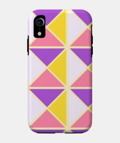 Lesbian Cases - Sapphic Pride Triangle Pattern Phone Case TP1503 22 - Lesbian Flag Sapphic Pride Triangle Pattern