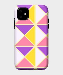 Lesbian Cases - Sapphic Pride Triangle Pattern Phone Case TP1503 25 - Lesbian Flag Sapphic Pride Triangle Pattern