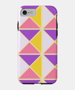 Lesbian Cases - Sapphic Pride Triangle Pattern Phone Case TP1503 26 - Lesbian Flag Sapphic Pride Triangle Pattern
