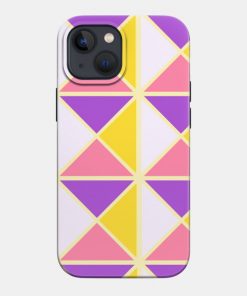 Lesbian Cases - Sapphic Pride Triangle Pattern Phone Case TP1503 27 - Lesbian Flag Sapphic Pride Triangle Pattern