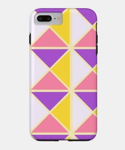 Lesbian Cases - Sapphic Pride Triangle Pattern Phone Case TP1503 28 - Lesbian Flag Sapphic Pride Triangle Pattern