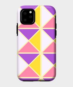 Lesbian Cases - Sapphic Pride Triangle Pattern Phone Case TP1503 29 - Lesbian Flag Sapphic Pride Triangle Pattern