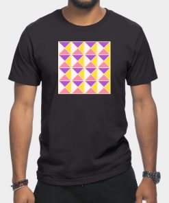 Sapphic Pride Triangle Pattern