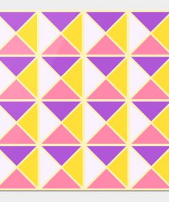 Sapphic Pride Triangle Pattern