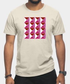Lesbian Pride Triangle Pattern