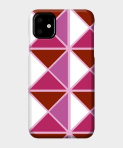 Lesbian Pride Triangle Pattern