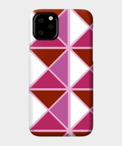 Lesbian Pride Triangle Pattern