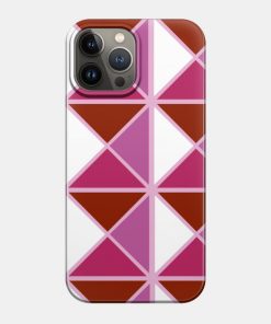 Lesbian Pride Triangle Pattern