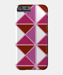 Lesbian Pride Triangle Pattern