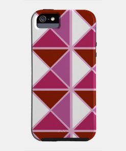 Lesbian Pride Triangle Pattern