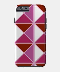 Lesbian Pride Triangle Pattern