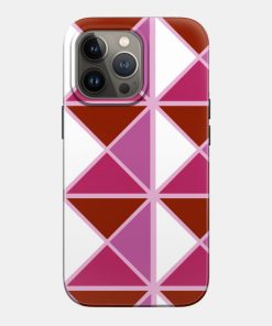 Lesbian Pride Triangle Pattern