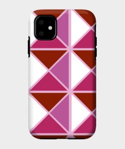 Lesbian Pride Triangle Pattern