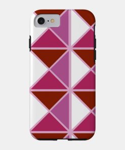 Lesbian Pride Triangle Pattern