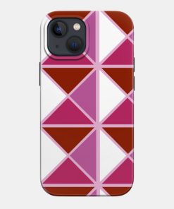 Lesbian Pride Triangle Pattern