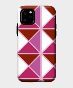 Lesbian Pride Triangle Pattern