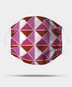 Lesbian Pride Triangle Pattern