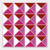 Lesbian Pride Triangle Pattern