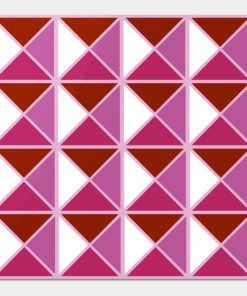 Lesbian Pride Triangle Pattern