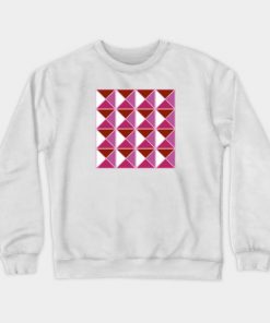 Lesbian Pride Triangle Pattern