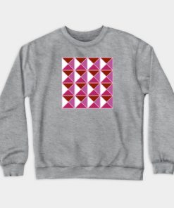 Lesbian Pride Triangle Pattern