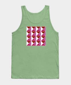 Lesbian Pride Triangle Pattern