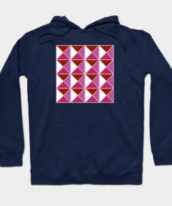 Lesbian Pride Triangle Pattern