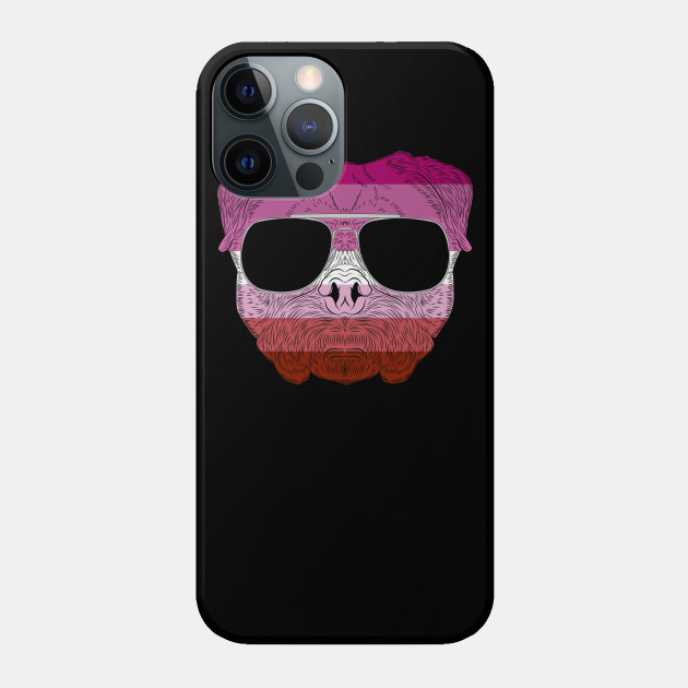 2982127_0-36 Pug Dog Face Gay Pride Lesbian Rainbow Flag with Sunglasses