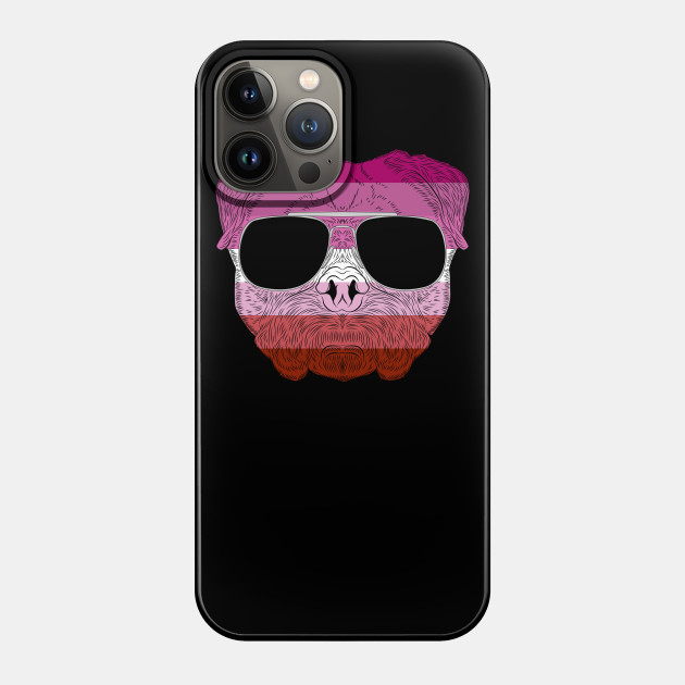 2982127_0-40 Pug Dog Face Gay Pride Lesbian Rainbow Flag with Sunglasses