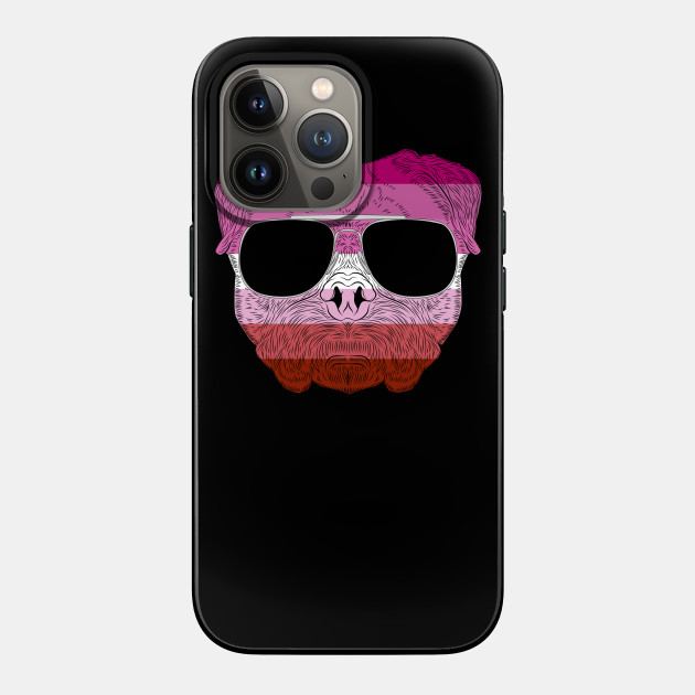 2982127_0-48 Pug Dog Face Gay Pride Lesbian Rainbow Flag with Sunglasses