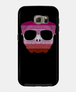Lesbian Cases - Pug Dog Face Gay Pride Lesbian Rainbow Flag with Sunglasses Phone Case TP1503 21 - Lesbian Flag Pug Dog Face Gay Pride Lesbian Rainbow Flag with Sunglasses